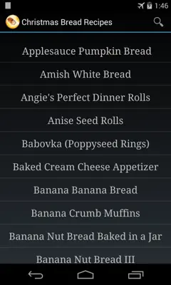 Christmas Bread Recipes android App screenshot 9