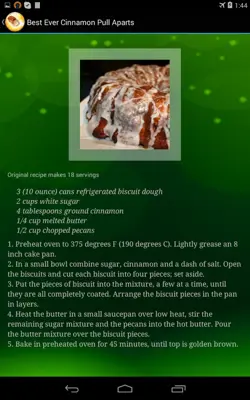 Christmas Bread Recipes android App screenshot 1