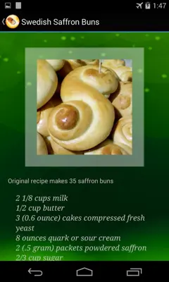 Christmas Bread Recipes android App screenshot 7